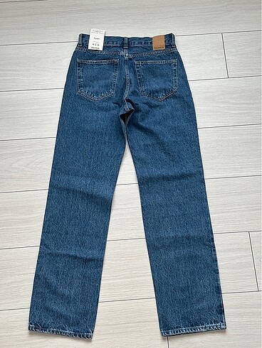 Pull and Bear PULL&BEAR YÜKSEK BEL STRAIGHT FIT JEAN