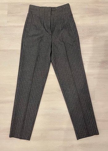 Zara Yüksel Bel Kumaş Pantolon - Görsel 3