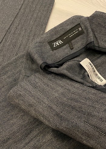 Zara Yüksel Bel Kumaş Pantolon - Ana görsel