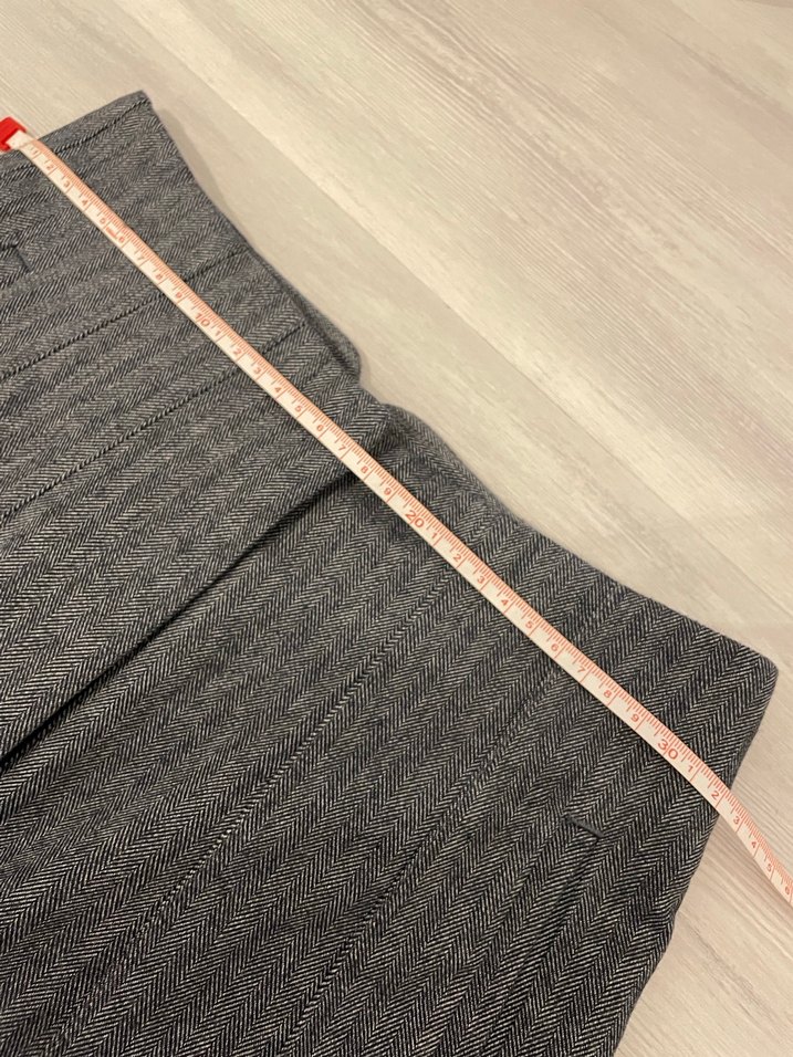 Zara Yüksel Bel Kumaş Pantolon - Görsel 5