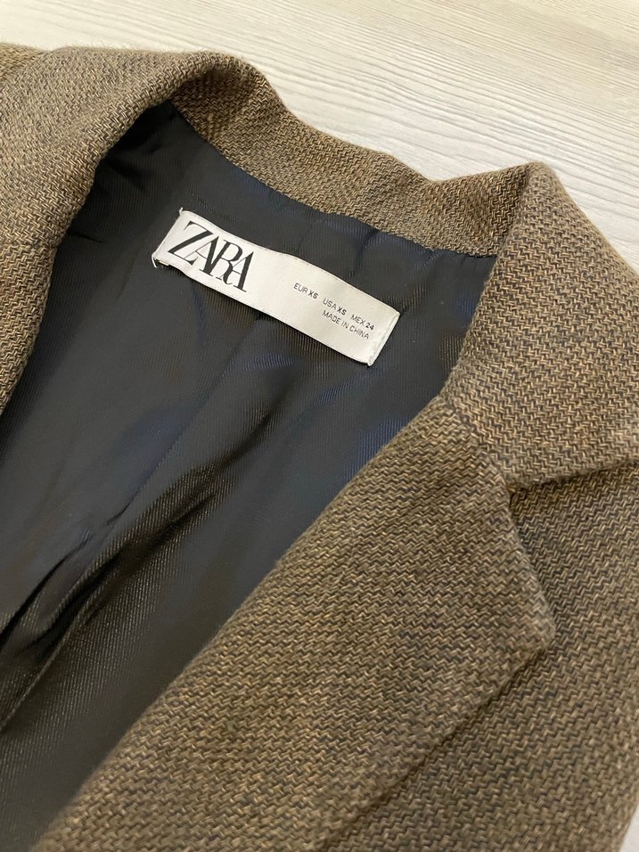 Zara Oversize Blazer Ceket Orjinal - Görsel 4