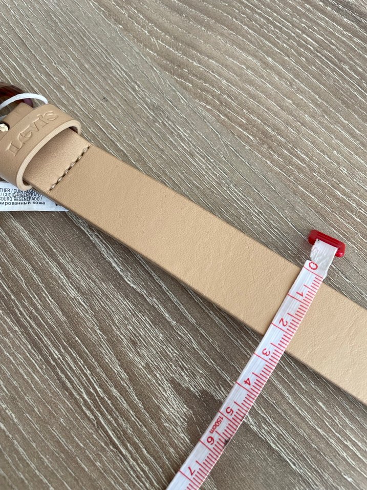 Levi's Bej Deri Kemer - Görsel 5