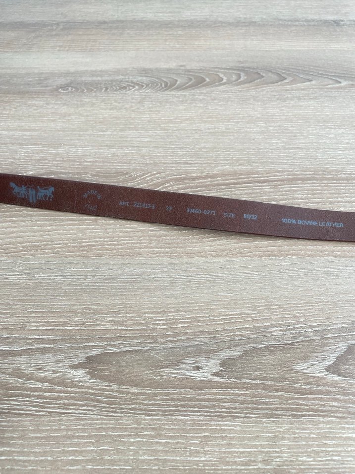 Levis Orjinal Hakiki Deri Kadın Kemer - Görsel 5