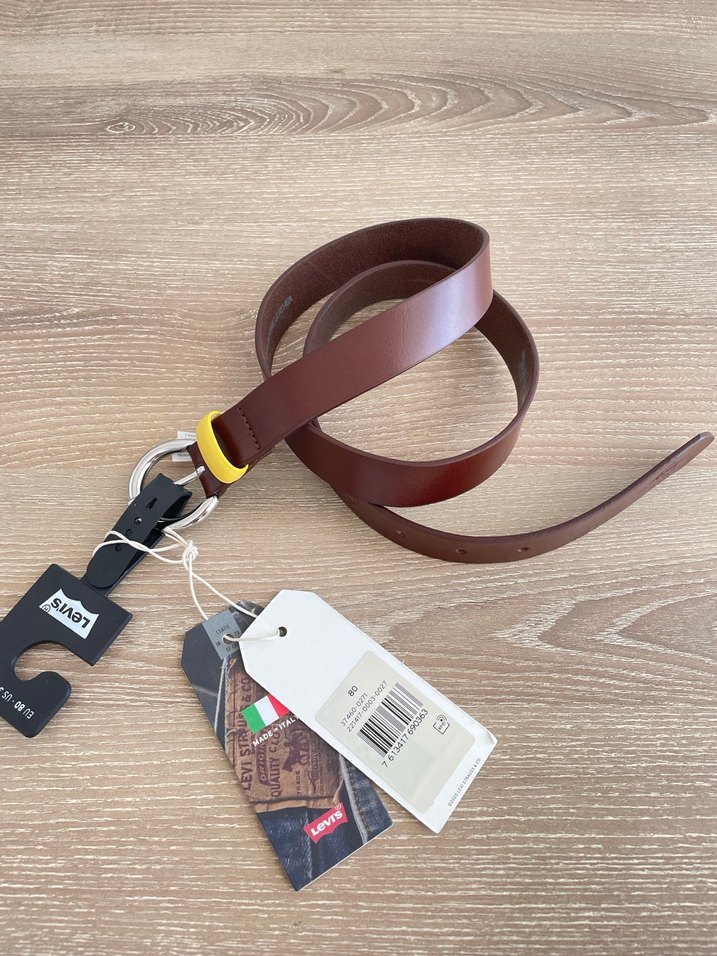 Levis Orjinal Hakiki Deri Kadın Kemer - Görsel 2