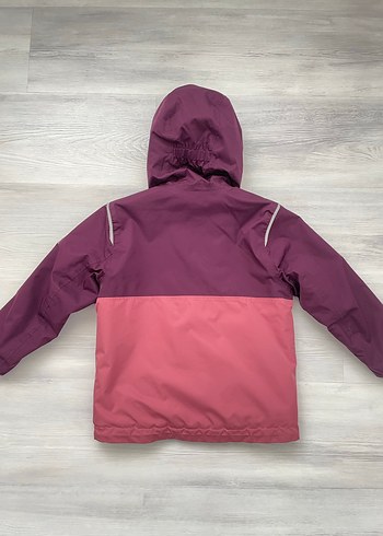 Adidas Kız Çocuk Mor-Pembe Fermuarlı Mont - Görsel 3