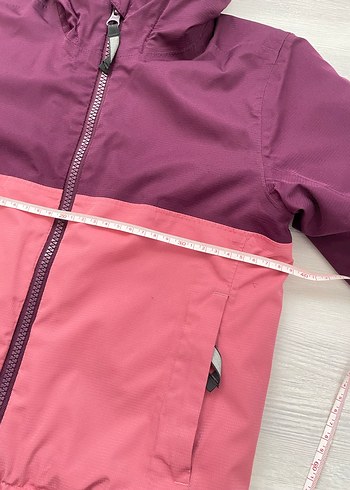 Adidas Kız Çocuk Mor-Pembe Fermuarlı Mont - Görsel 5