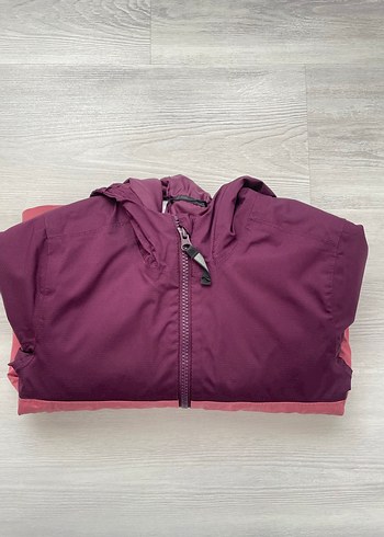 Adidas Kız Çocuk Mor-Pembe Fermuarlı Mont - Görsel 8