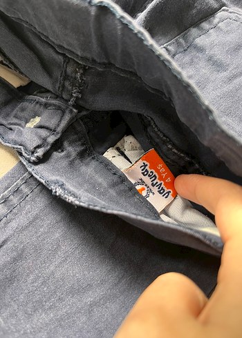 Erkek Çocuk Lacivert Denim Pantolon - Görsel 3