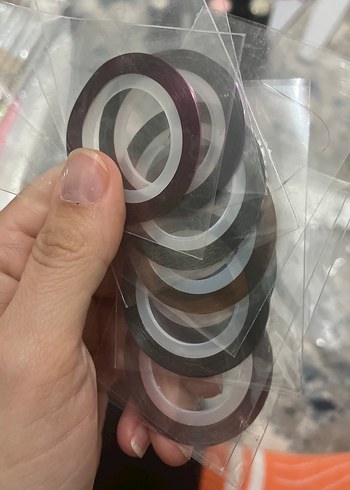 Renkli Tırnak Süslemeleri Seti - Görsel 4