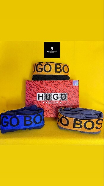 Hugo Boss HUGO BOSS KUTULU BOXER