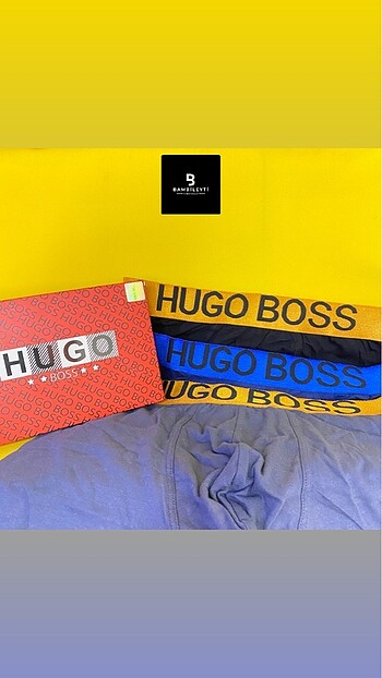 xl Beden HUGO BOSS KUTULU BOXER