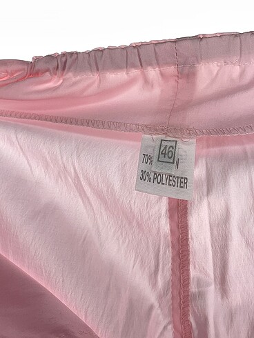 46 Beden pembe Renk PreLoved Kumaş Pantolon %70 İndirimli.