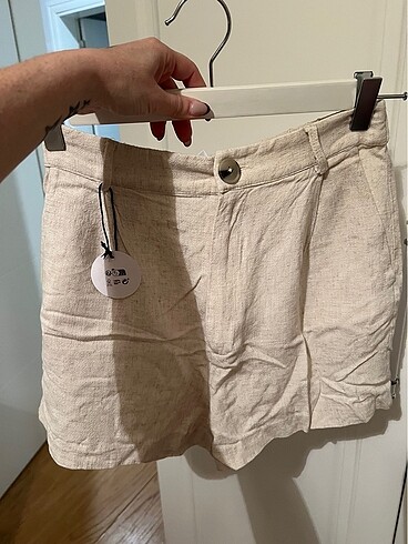 Stradivarius Stradivarius keten şort