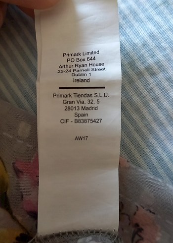 Gri Çiçek Desenli V Yaka Kolları fırfırlı Bluz - Görsel 8