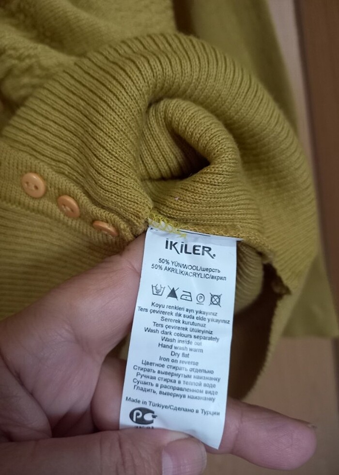 Kadın triko hırka - Görsel 3