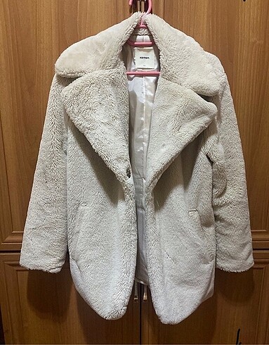 Peluş mont+kaban