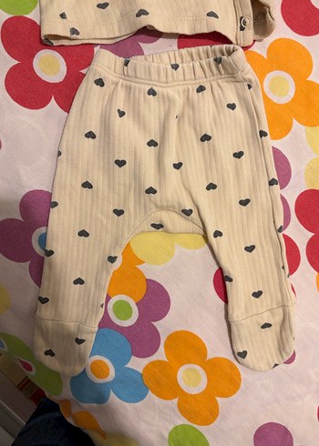 Uzun Kollu Bebek Kız Takımı - Görsel 2