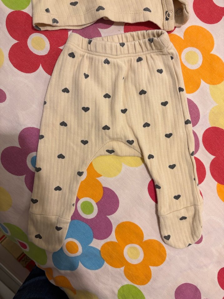 Uzun Kollu Bebek Kız Takımı - Görsel 2