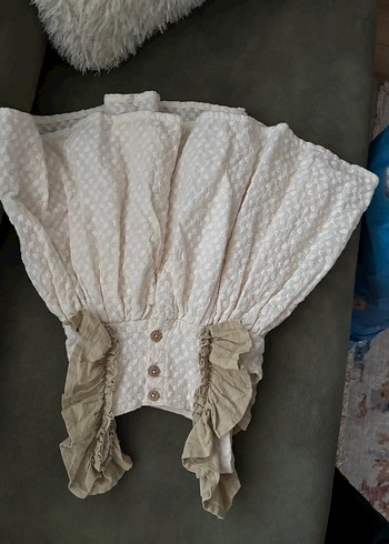 Bebek fırfırlı elbise - Görsel 3