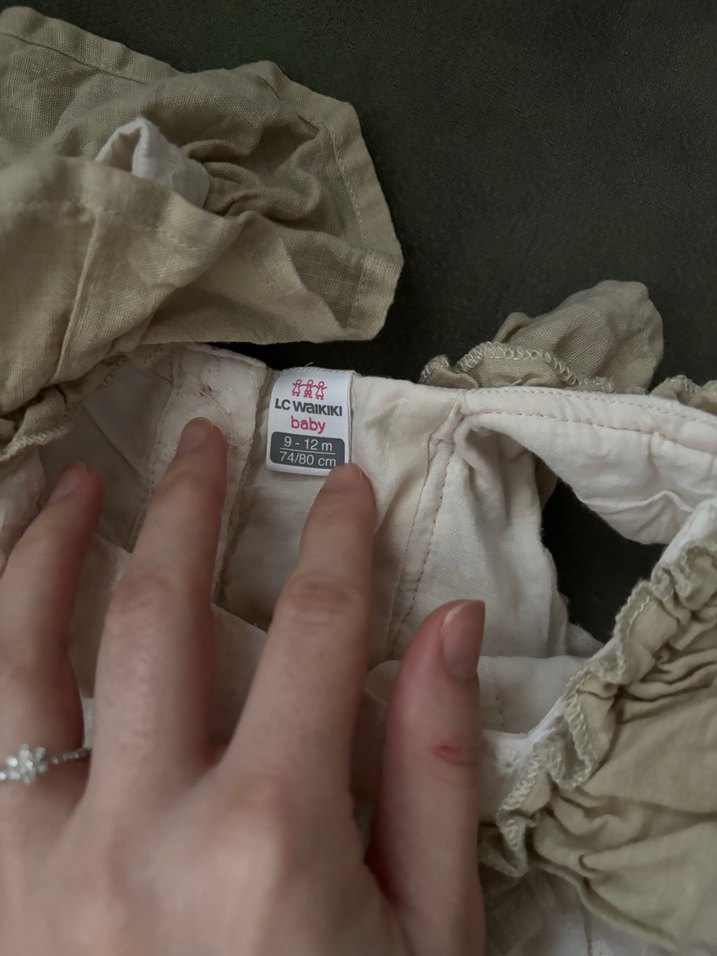 Bebek fırfırlı elbise - Görsel 5