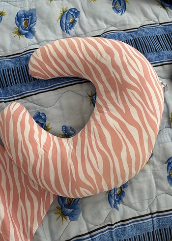 Pembe Zebra Desenli Emzirme Seti - Görsel 6