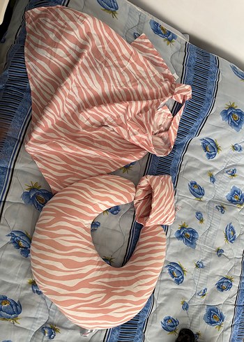 Pembe Zebra Desenli Emzirme Seti - Görsel 3