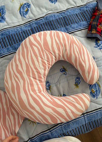 Pembe Zebra Desenli Emzirme Seti - Görsel 4