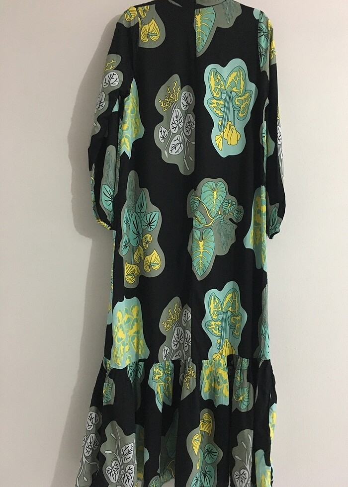 Viskoz elbise - Görsel 3