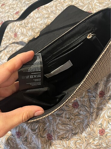  Beden kahverengi Renk H&M kol çantası