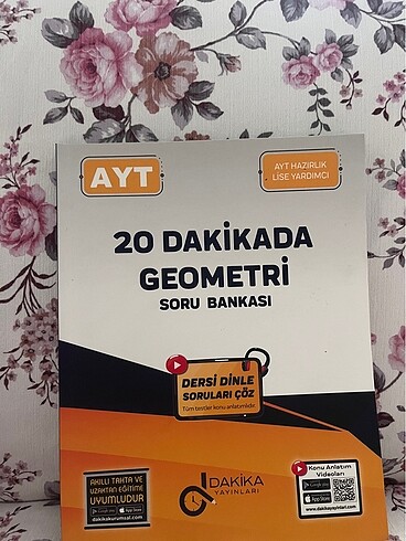 Dakika yayınları ayt geometri soru bankası