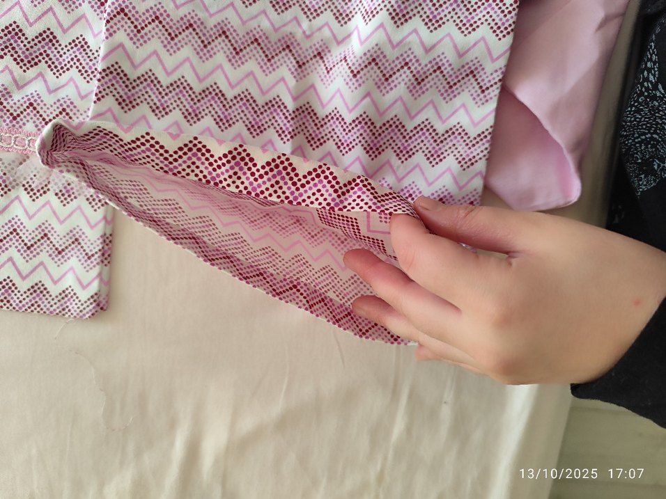 Pembe Nakışlı Renkli Yastık Kılıfı - Görsel 4