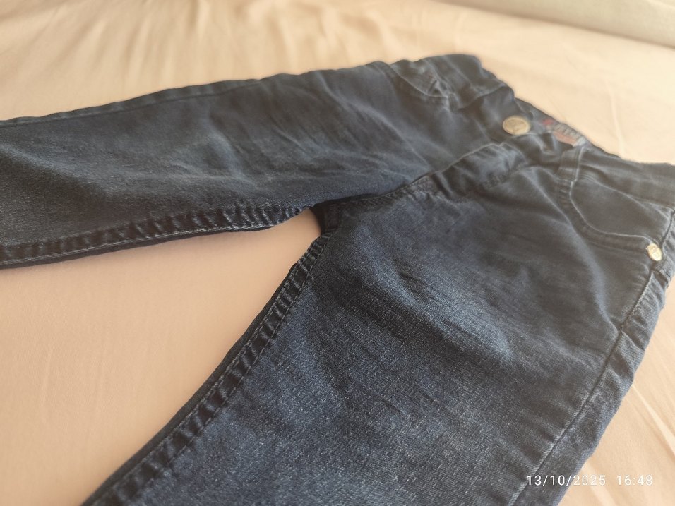 Erkek Çocuk Lacivert Regular Fit Kot Pantolon - Görsel 2