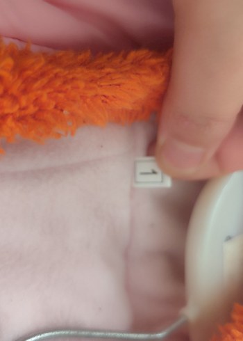 Kız Çocuk Pembe Nakışlı Kapüşonlu Mont - Görsel 6