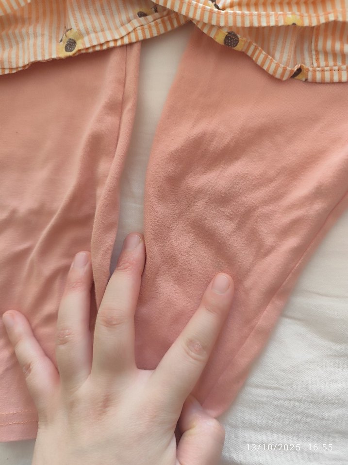 Pembe Nakışlı Kolsuz Bebek Kız Takımı - Görsel 5