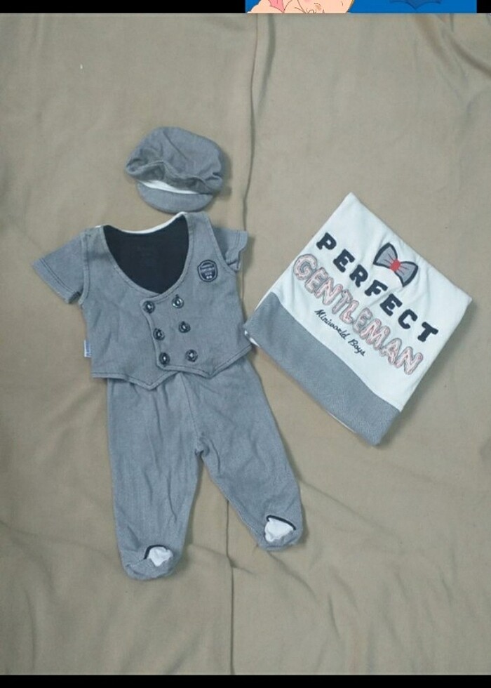 Hastane çıkışı 5' li set #erkekbebektakim - Görsel 2