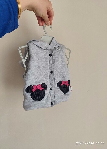 Kız bebek yelek 