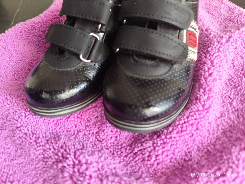 Siyah Erkek bebek Ayakkabı - Görsel 2
