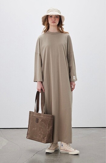 Manuka oversize rahat elbise