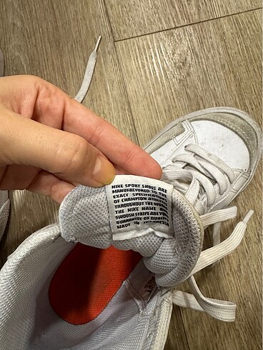 37,5 Beden beyaz Renk Nike blazer