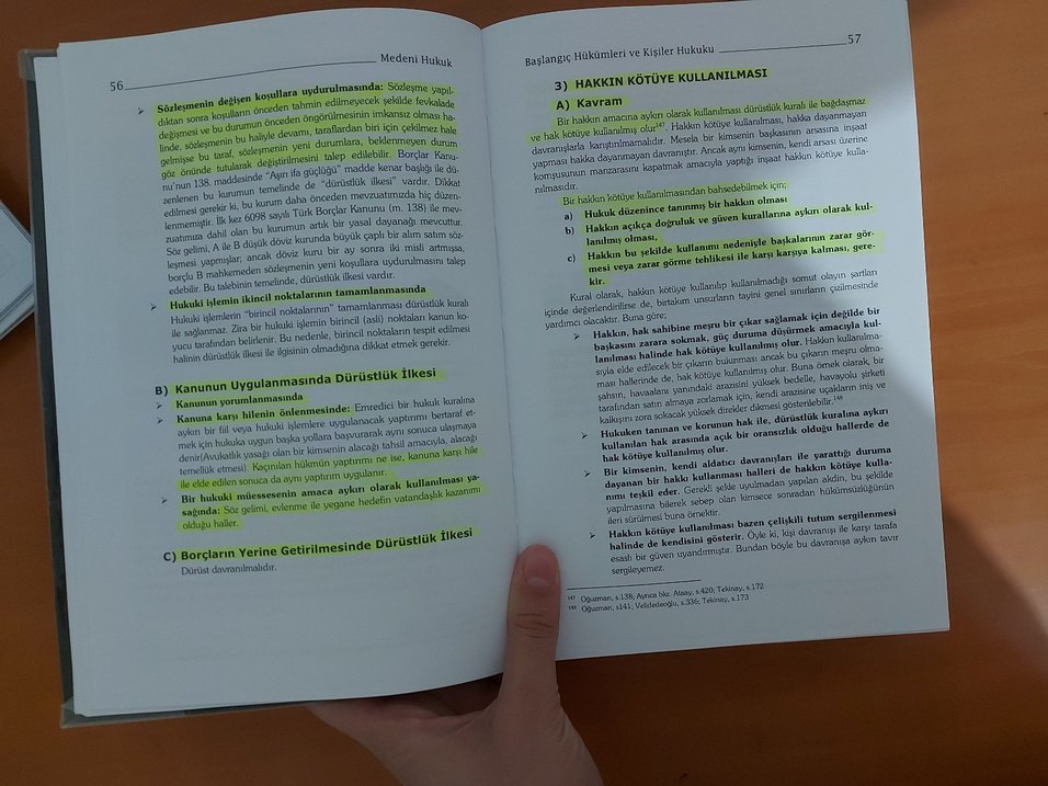 Medeni Hukuk Kitabı tan tahsin zapata, 27. Baskı - Görsel 4
