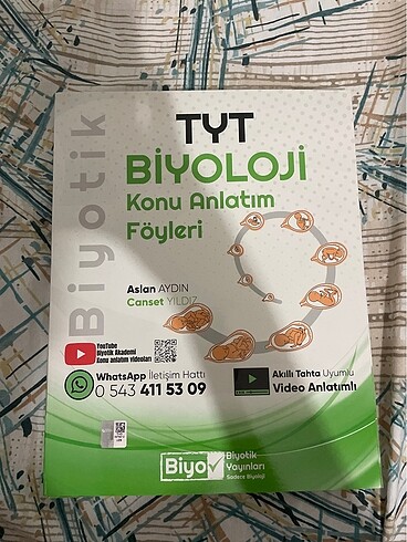 tyt biyoloji konu anlatim föyü