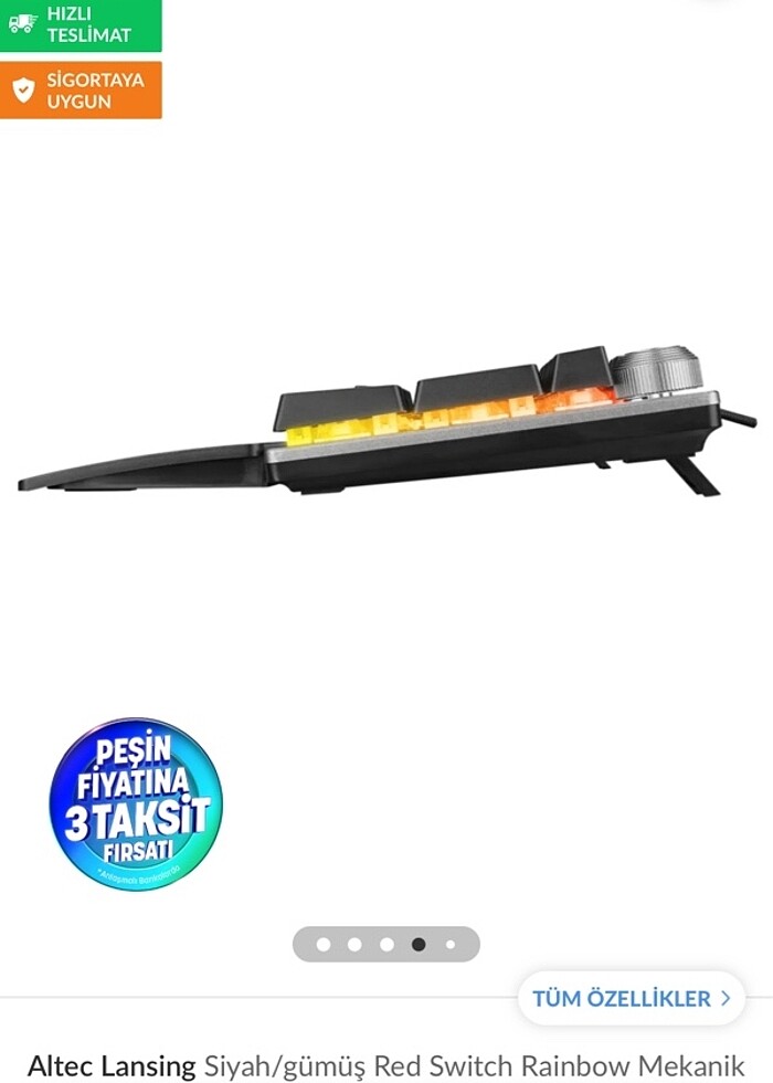 Altec lansing algk8614gr - Görsel 2