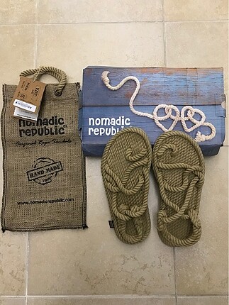Nomadic Republic Ibiza Hasır Sandalet