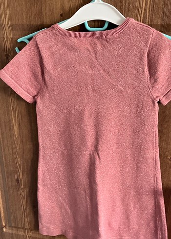 H&M Pembe parıltılı elbise