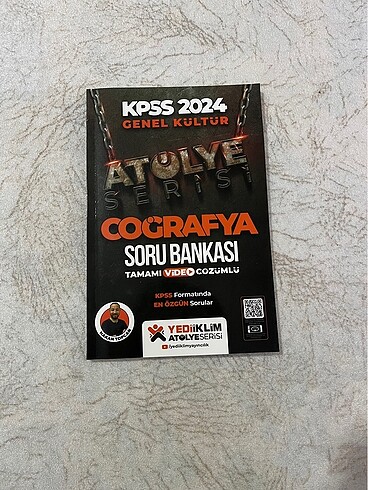 2024 kpss LİSANS coğrafya soru bankası
