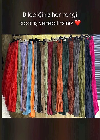 İthal kırışık A kalite etek - Görsel 2