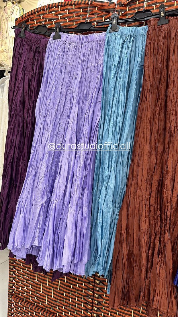 İthal kırışık A kalite etek - Görsel 4