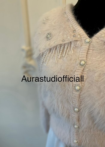 İthal Angora Hırka - Görsel 3