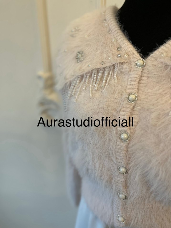 İthal Angora Hırka - Görsel 3