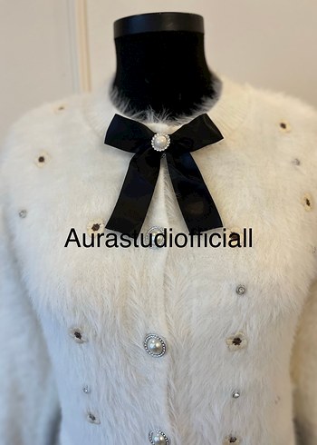 İthal Angora hırka - Görsel 3